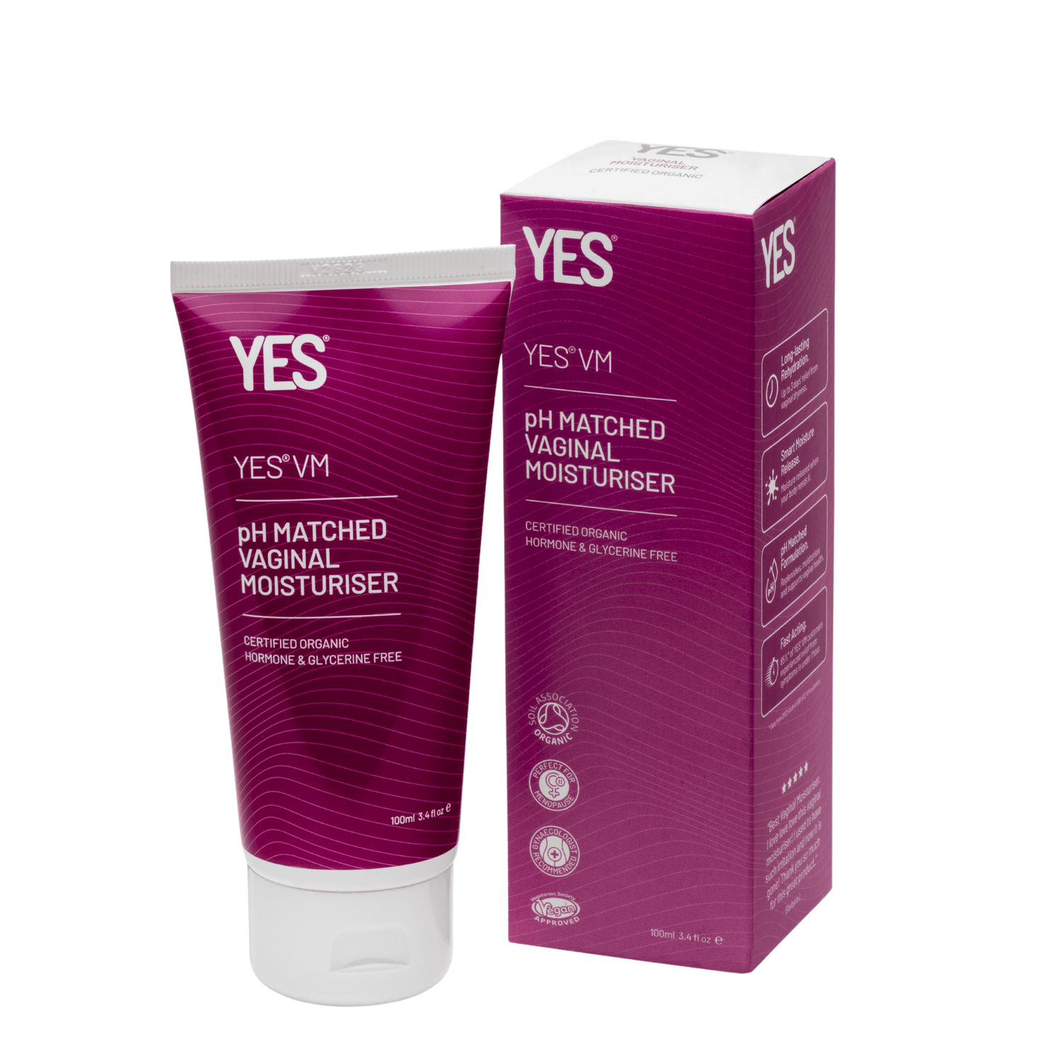 YES VM – Organic Vaginal Moisturizer for Daily Hydration (100ml)Softness Where You Need It MostGive your most delicate skin the care it deserves with YES VM—an organic, hormone-free vaginal moisturizer crafted to soothe, hydrate, and restore comfort natur