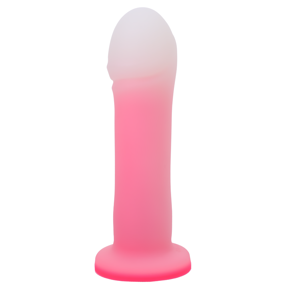 Candy Color Silicone Dual Density Vibrating Dildo