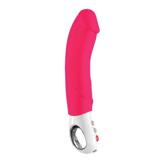  THE BIG BOSS: The Ultimate XL Vibrator by Fun Factory - Hot Pink on white background