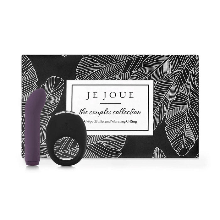 Je Joue Couples Vibrators bullet vibrator and vibrating c-ring shown with packaging