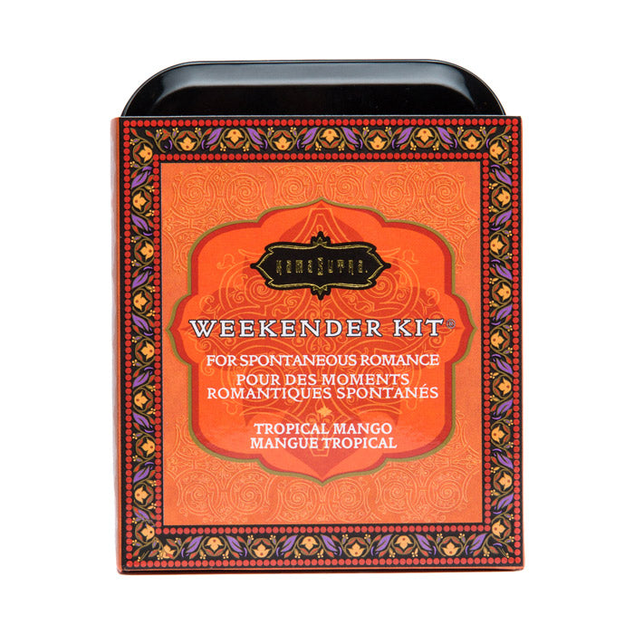 Kama Sutra's Weekender Kit - shown in package on white background