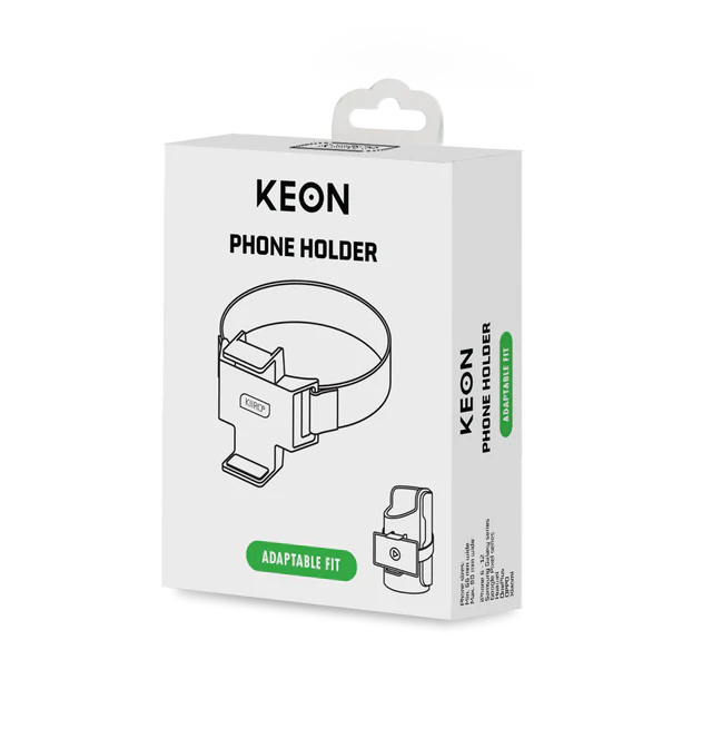 Keon Phone Holder shown in box