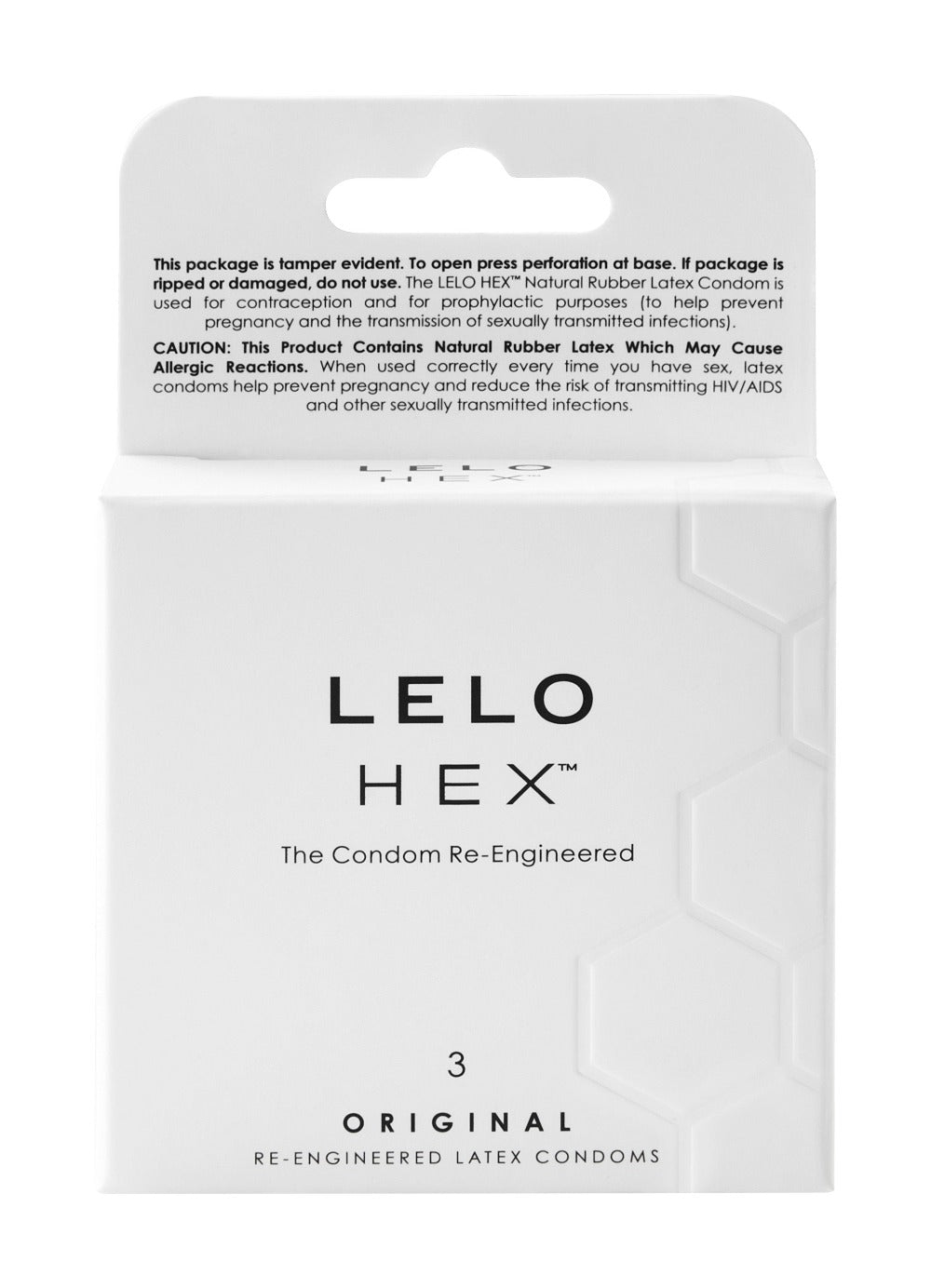 LeLo 3 pack of regular size condoms